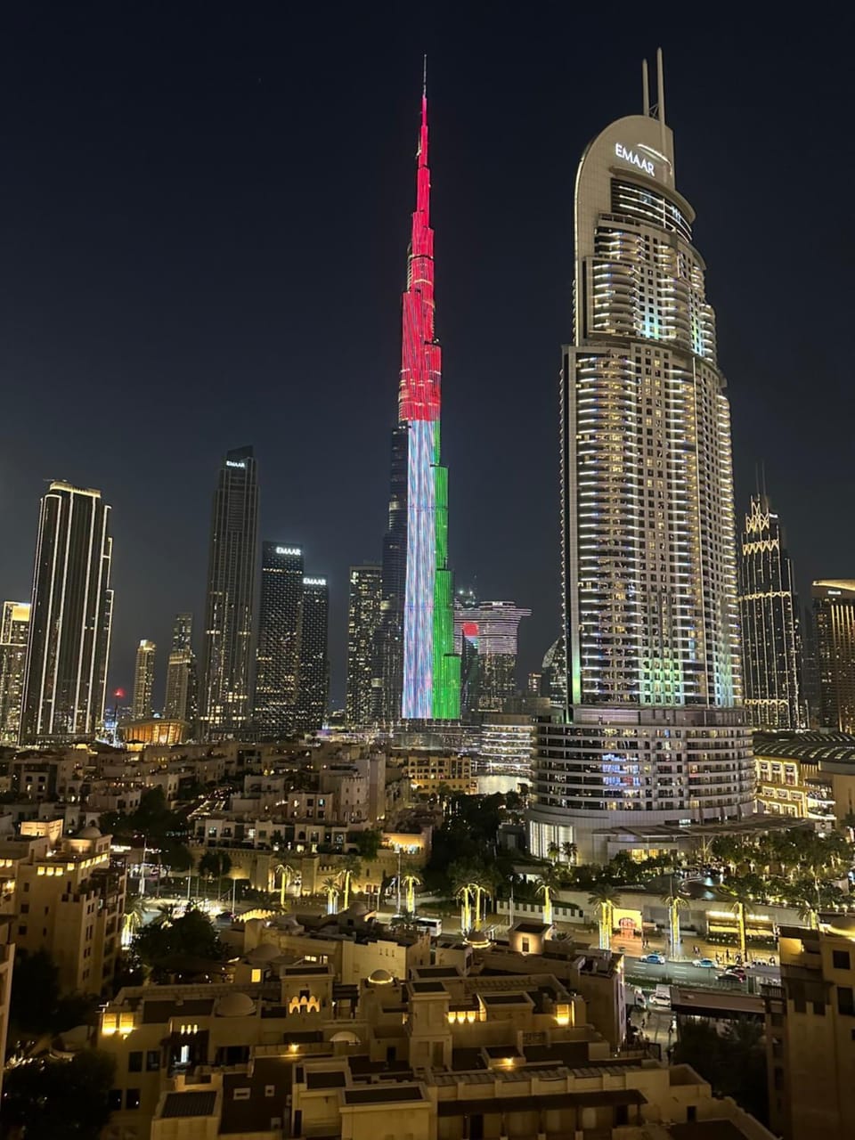 Night, City view, Landmark view
