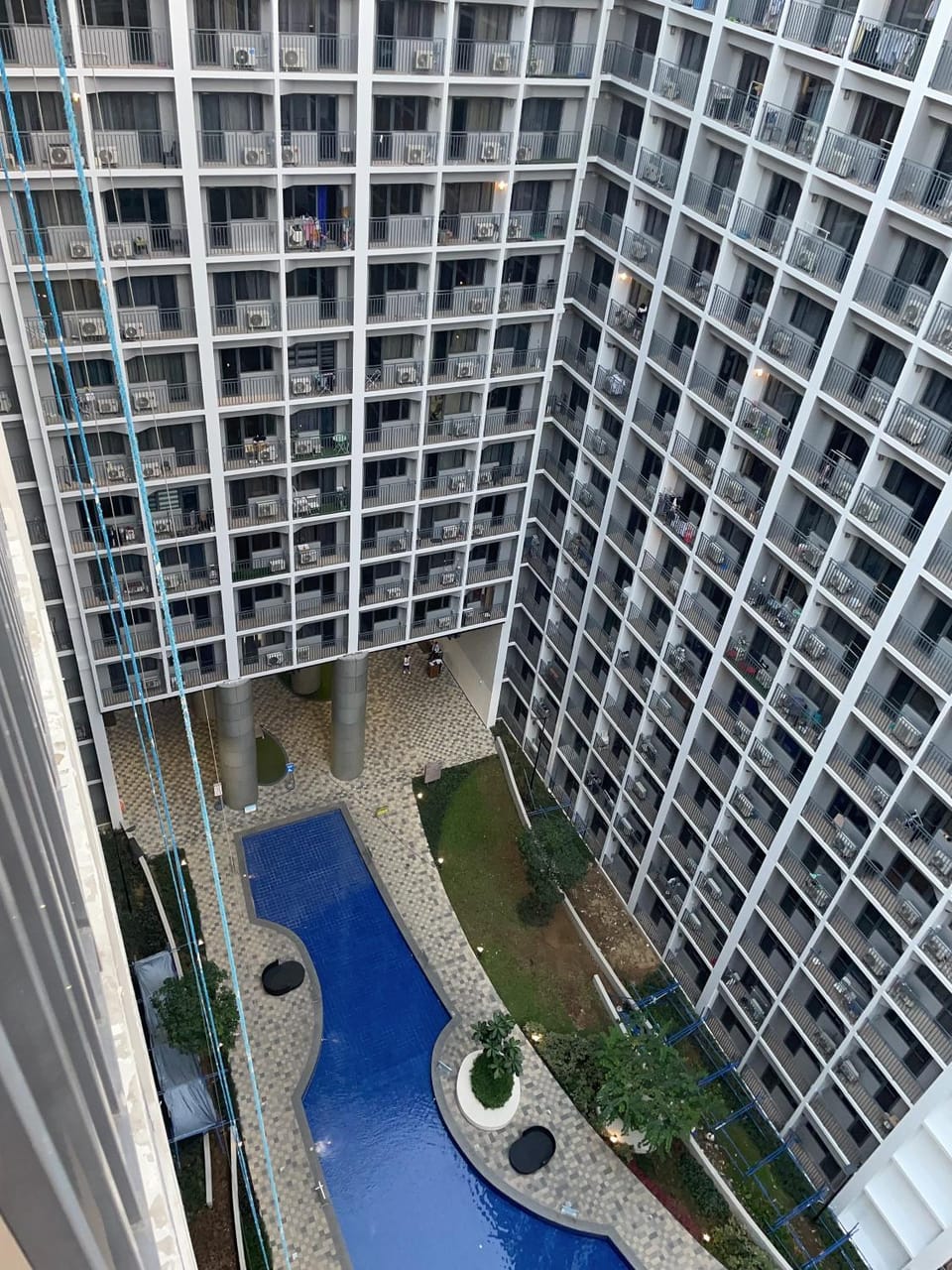 Property building, Pool view, Swimming pool