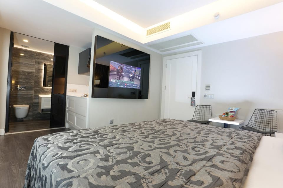 Bed, TV and multimedia