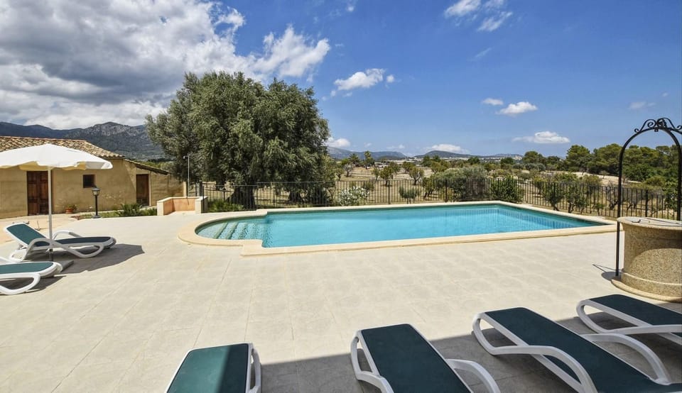 Property building, Living room, Swimming pool