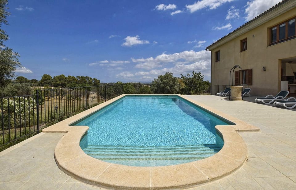 Property building, Living room, Swimming pool