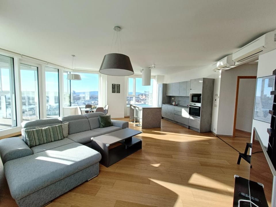 TV and multimedia, View (from property/room), Kitchen or kitchenette, Seating area, minibar, pet friendly