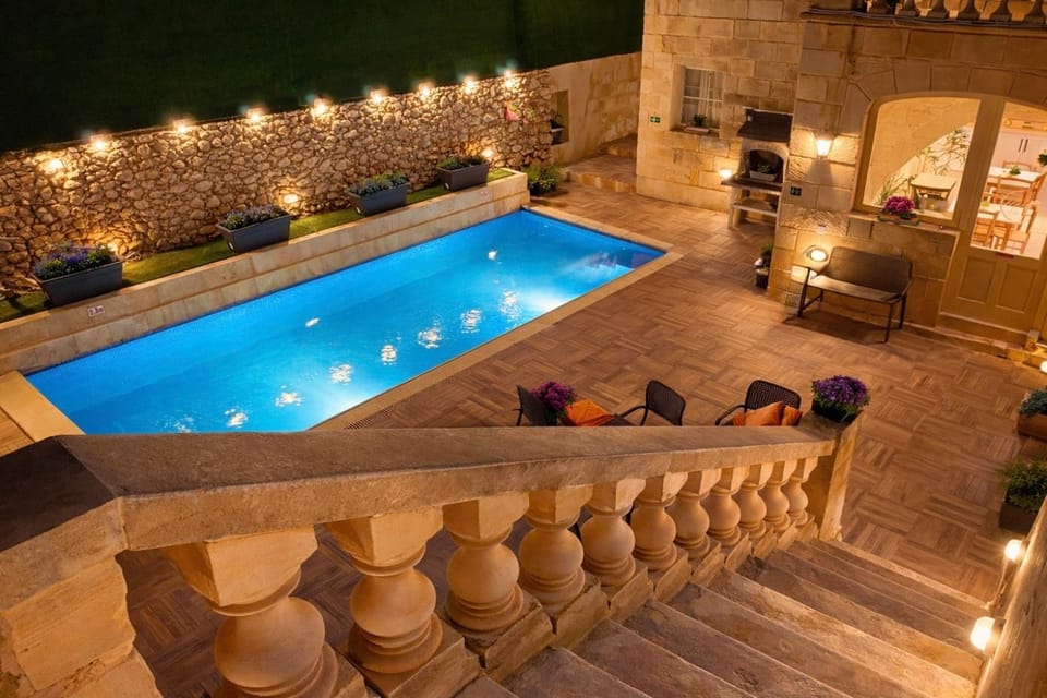 Night, Swimming pool