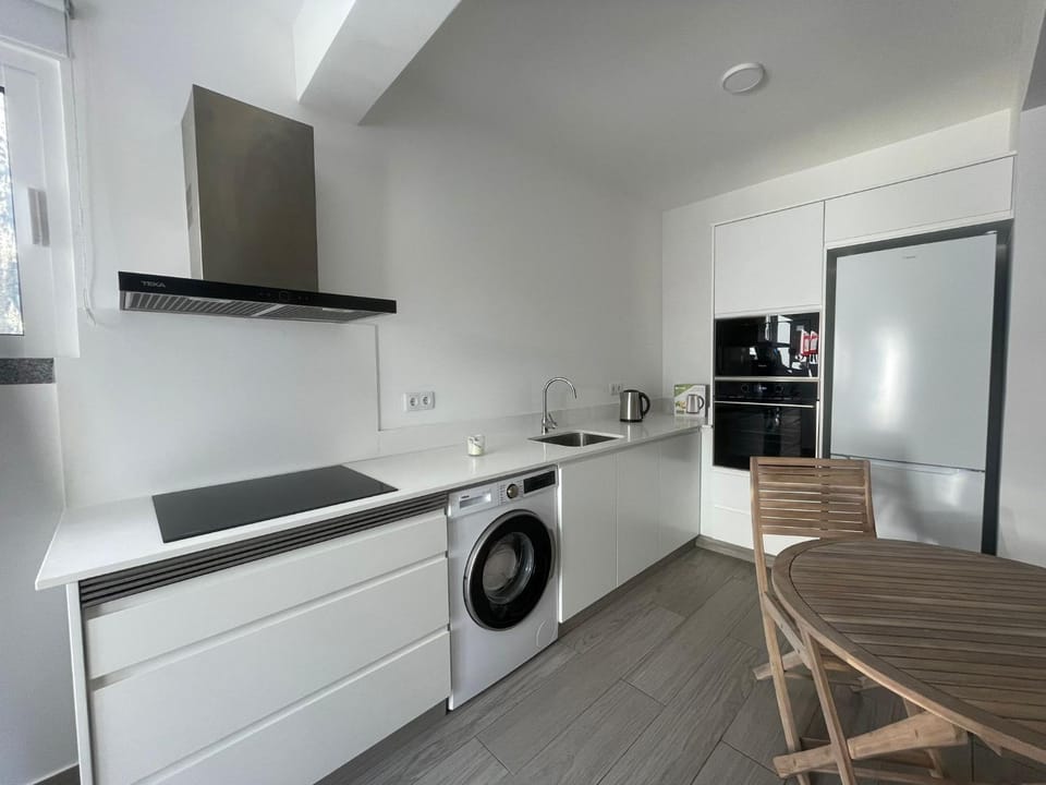Kitchen or kitchenette, minibar, pet friendly, stove, washing machine