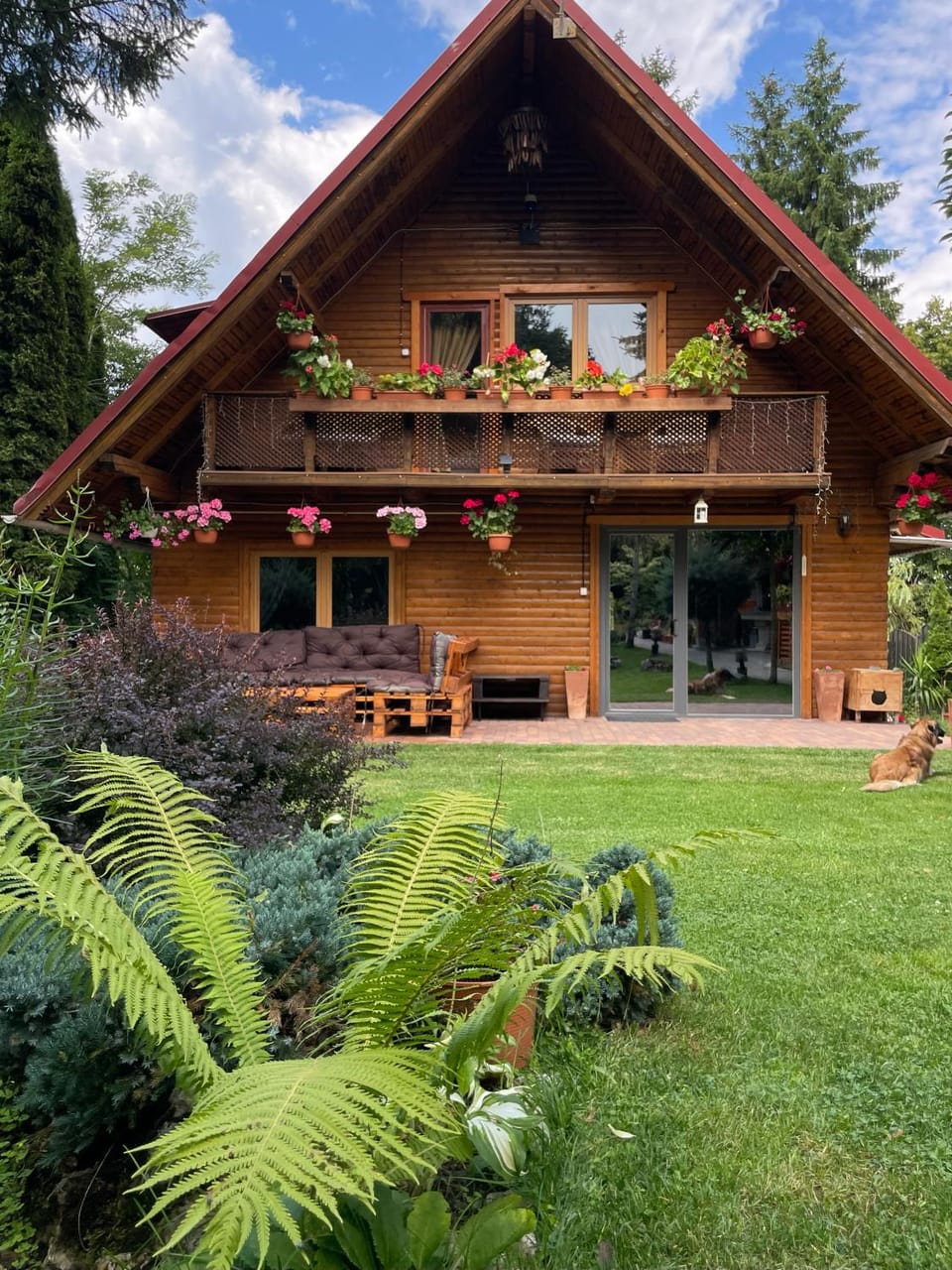 Property building, Garden