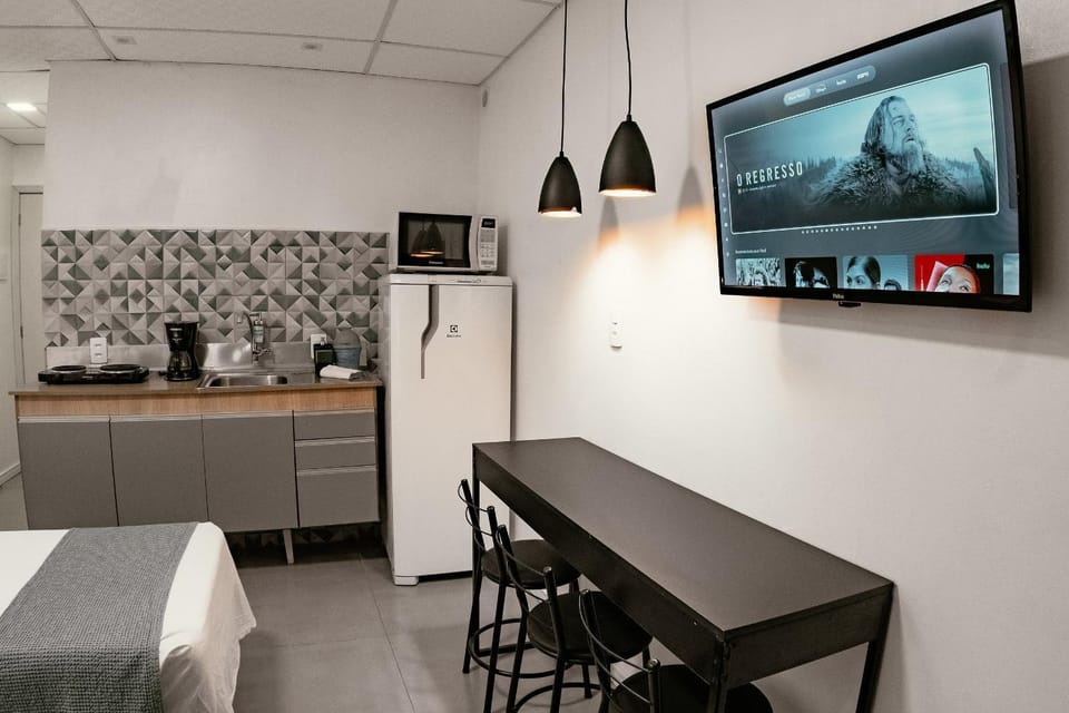 Urban Studio Apartment in Blumenau