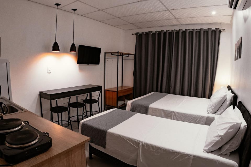 Urban Studio Apartment in Blumenau