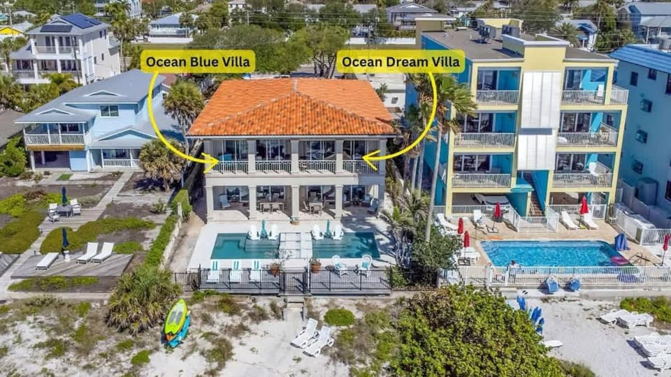 Ocean Blue Villa House in Indian Rocks Beach