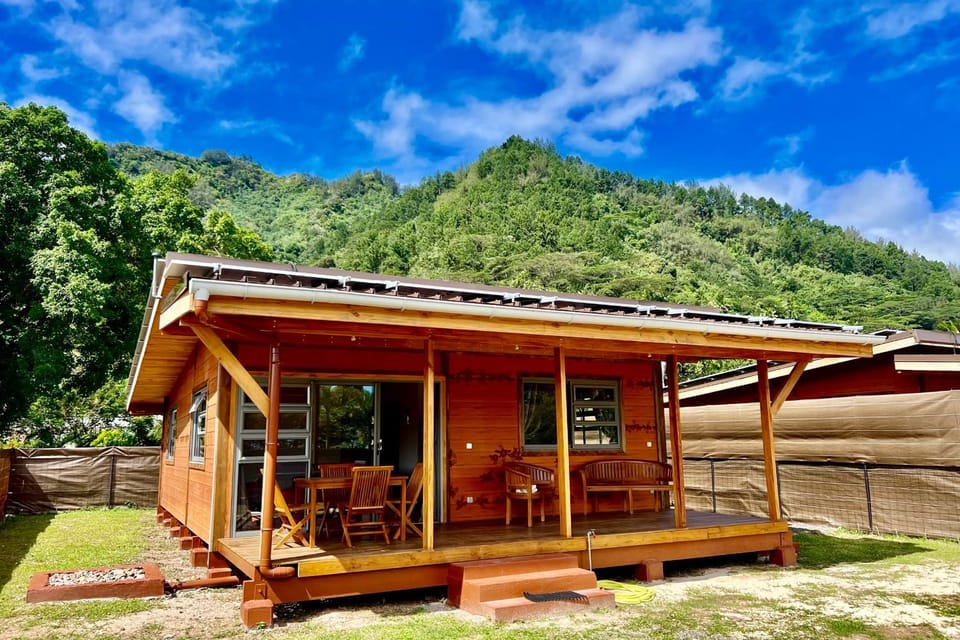 Fare Te Ava - 2br Private Beach Access House in Moorea-Maiao