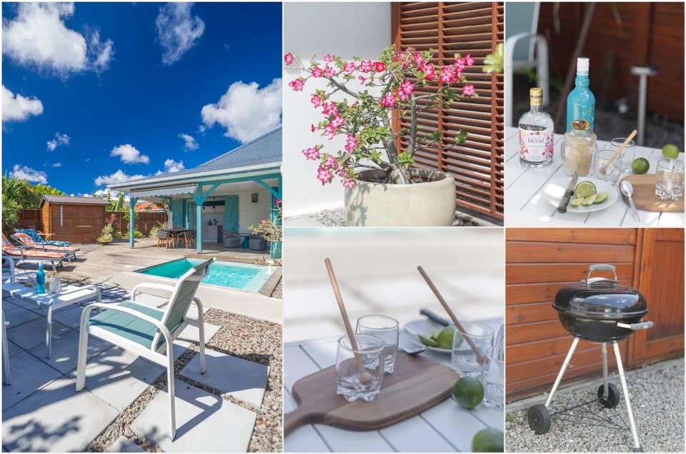 Patio, Day, BBQ facilities, Swimming pool, Swimming pool, sunbed