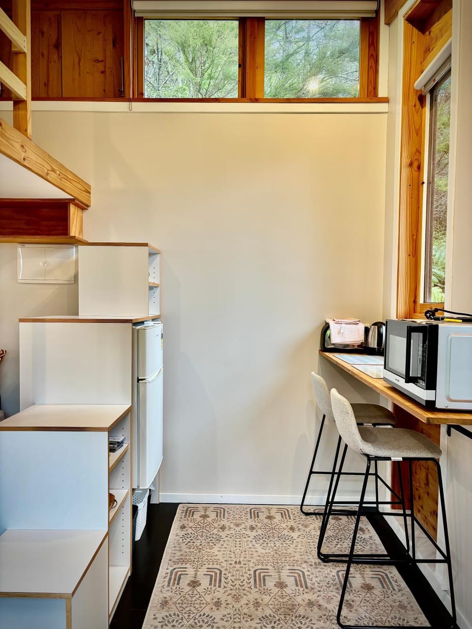 Fantail’s Nest in the forest House in Tasman District, Tasman, New Zealand