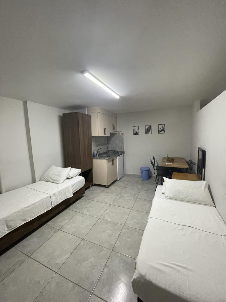 Kitchen or kitchenette, Bedroom