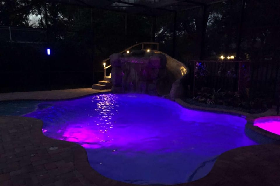 Cypress Lake Pool Home House in Florida