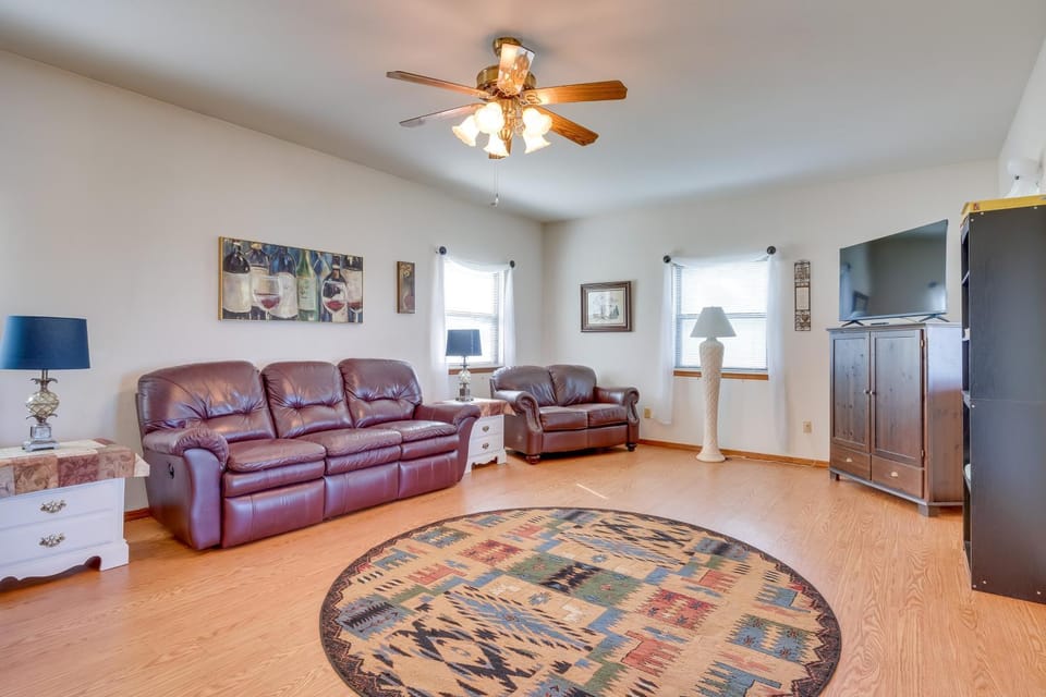 Cozy Fort Cobb Home Rental Near Lake Access! House in Oklahoma