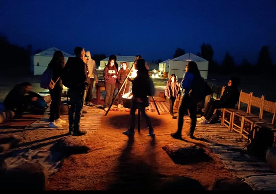 camp luxury desert Luxury tent in Morocco