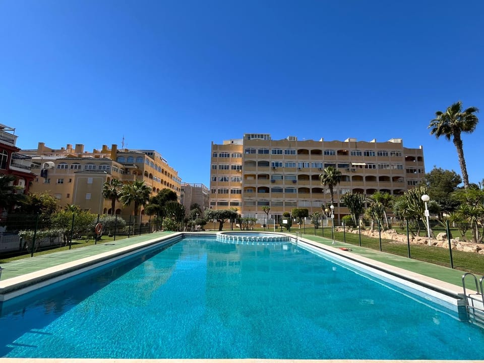 Property building, Day, Natural landscape, Pool view, Swimming pool, Swimming pool, sunbed