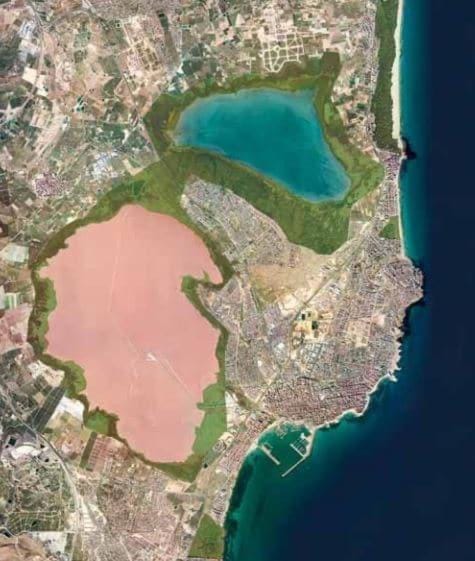 Natural landscape, Bird's eye view, City view, Sea view