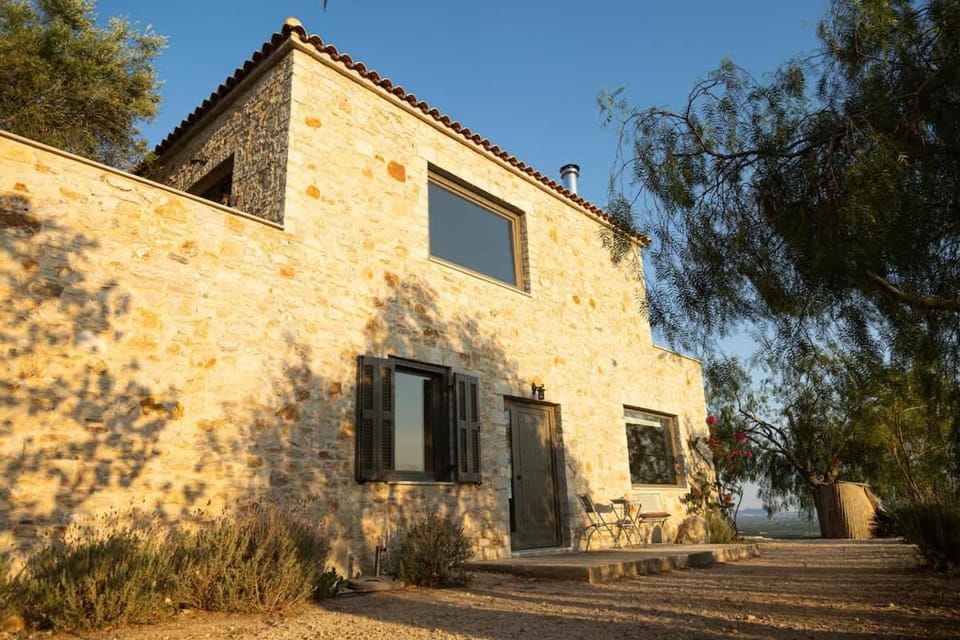 Aetolithi House Villa in Argolis, Greece
