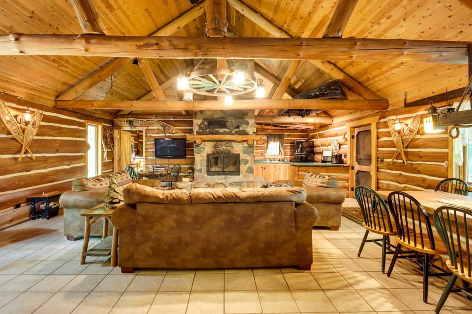 Versatile Bass Lake Cabin with Deck! Cabin in Wisconsin