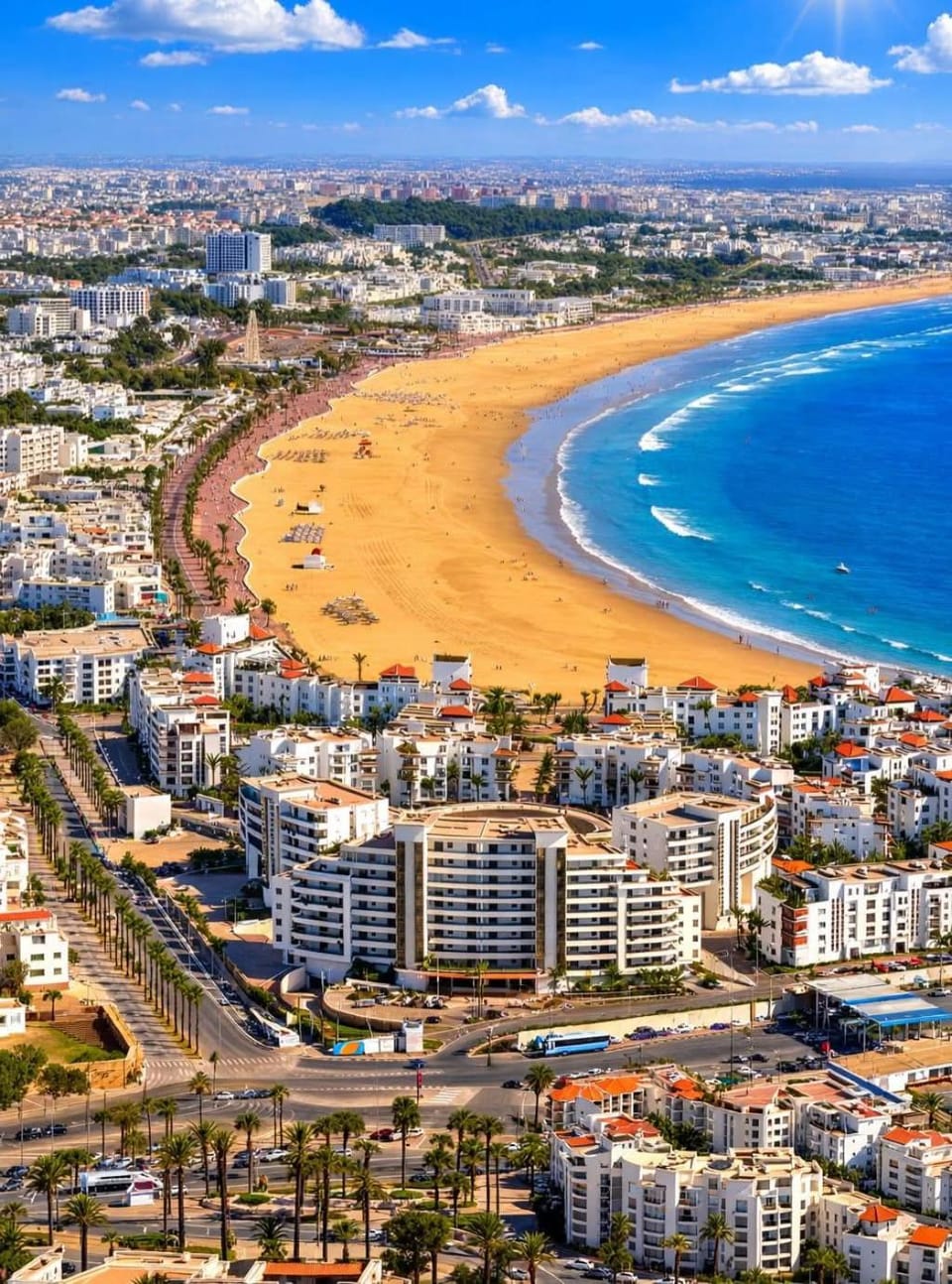 Appartement Deluxe avec Piscine Privée Apartment in Agadir