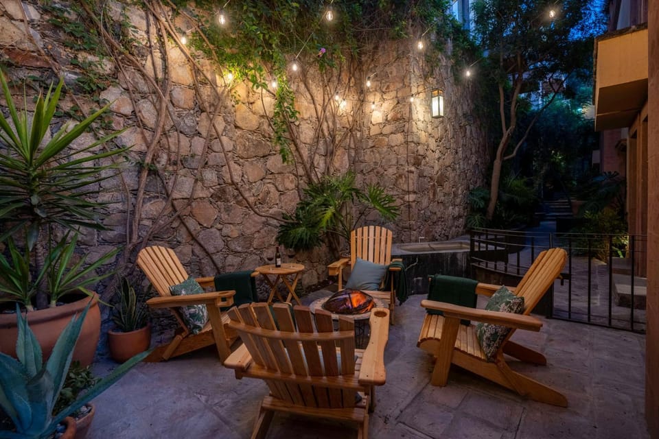 Patio, Garden, Seating area