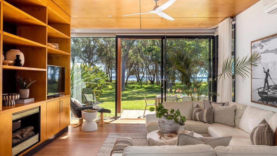 The Boathouse on the Beach House in Corlette