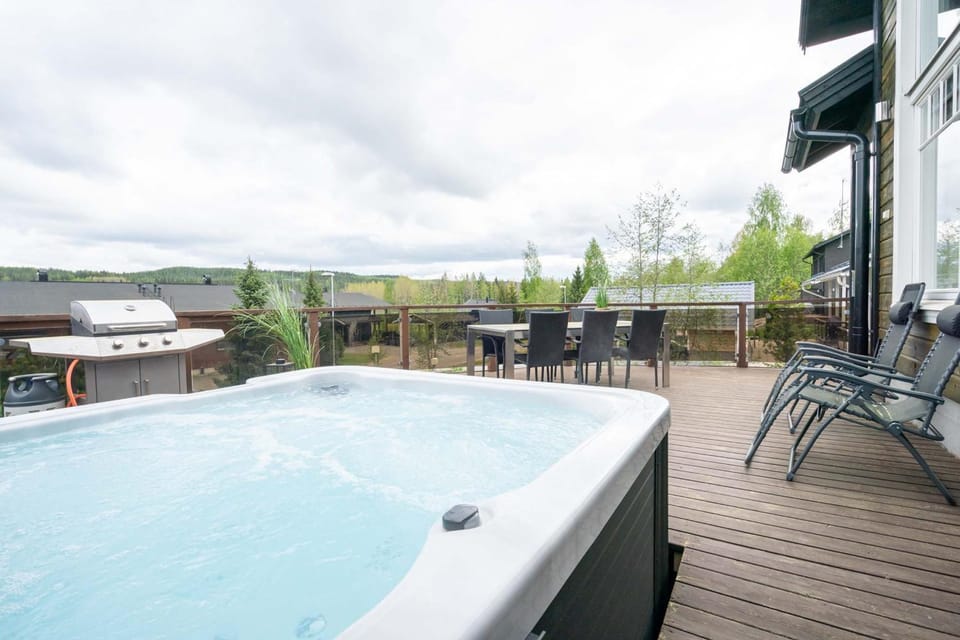 Patio, Pool view