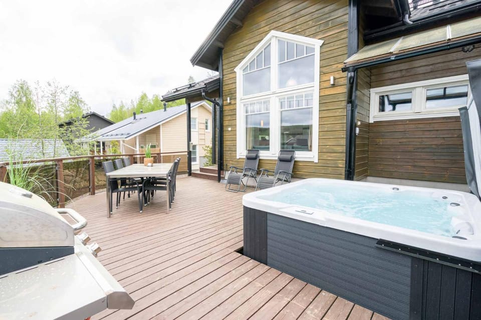 Property building, Patio, Pool view