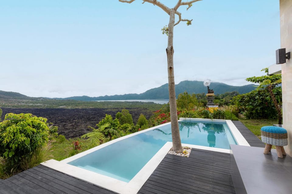 Natural landscape, Mountain view, Pool view