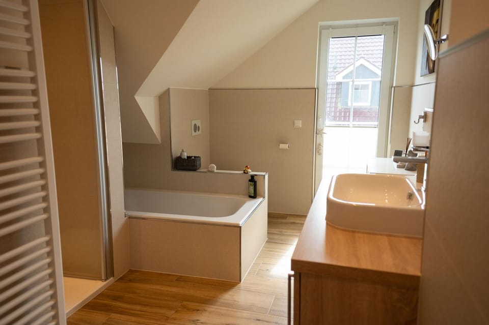 Haus Friesenkuss mit Hund House in Wangerland