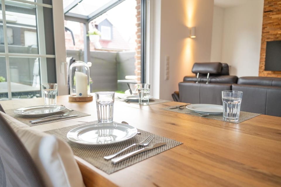 Haus Friesenkuss mit Hund House in Wangerland