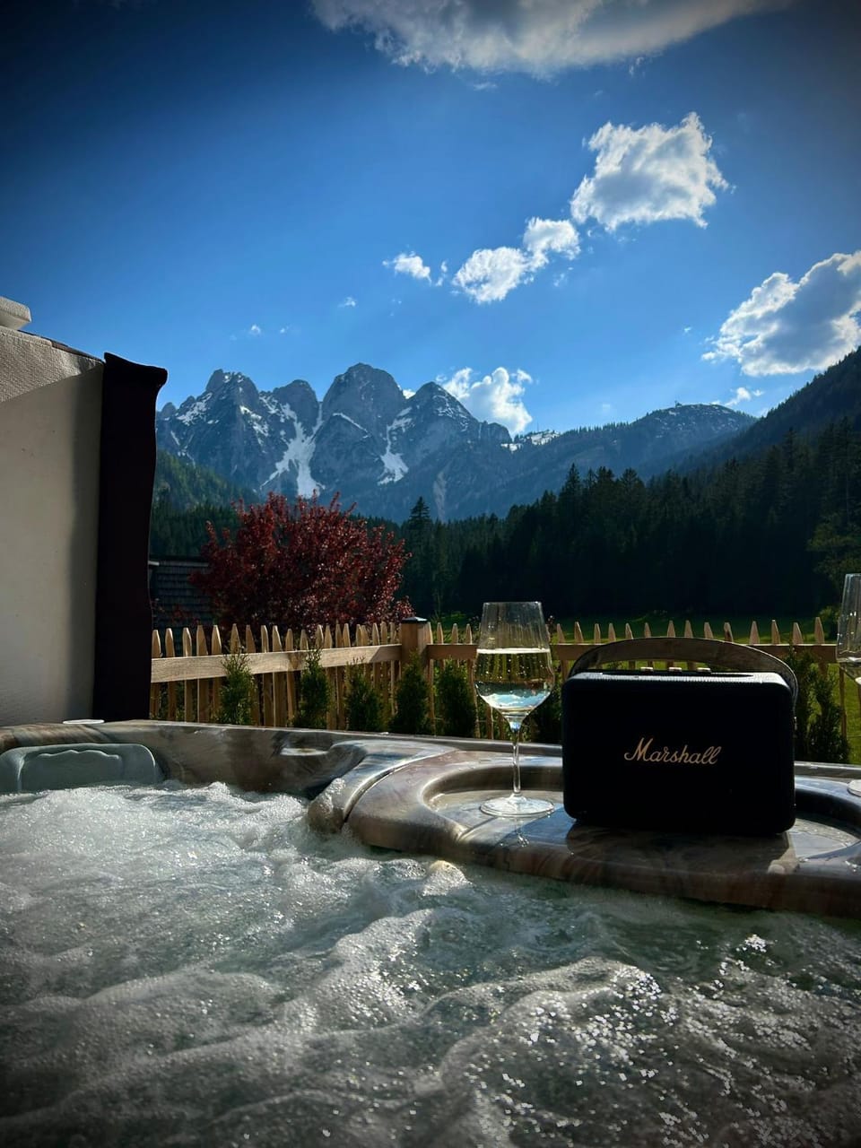 Hot Tub, Mountain view