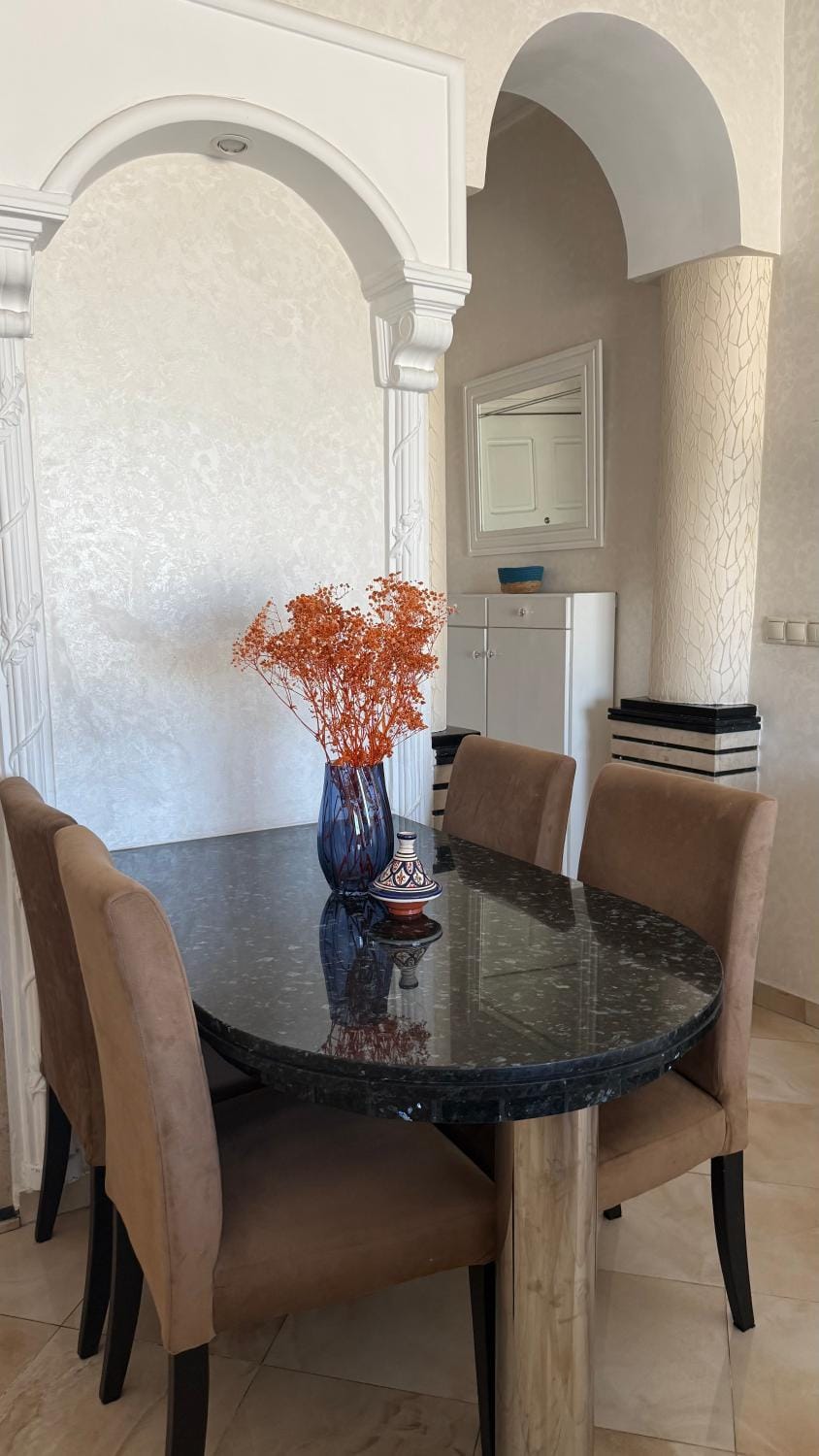 Dining area