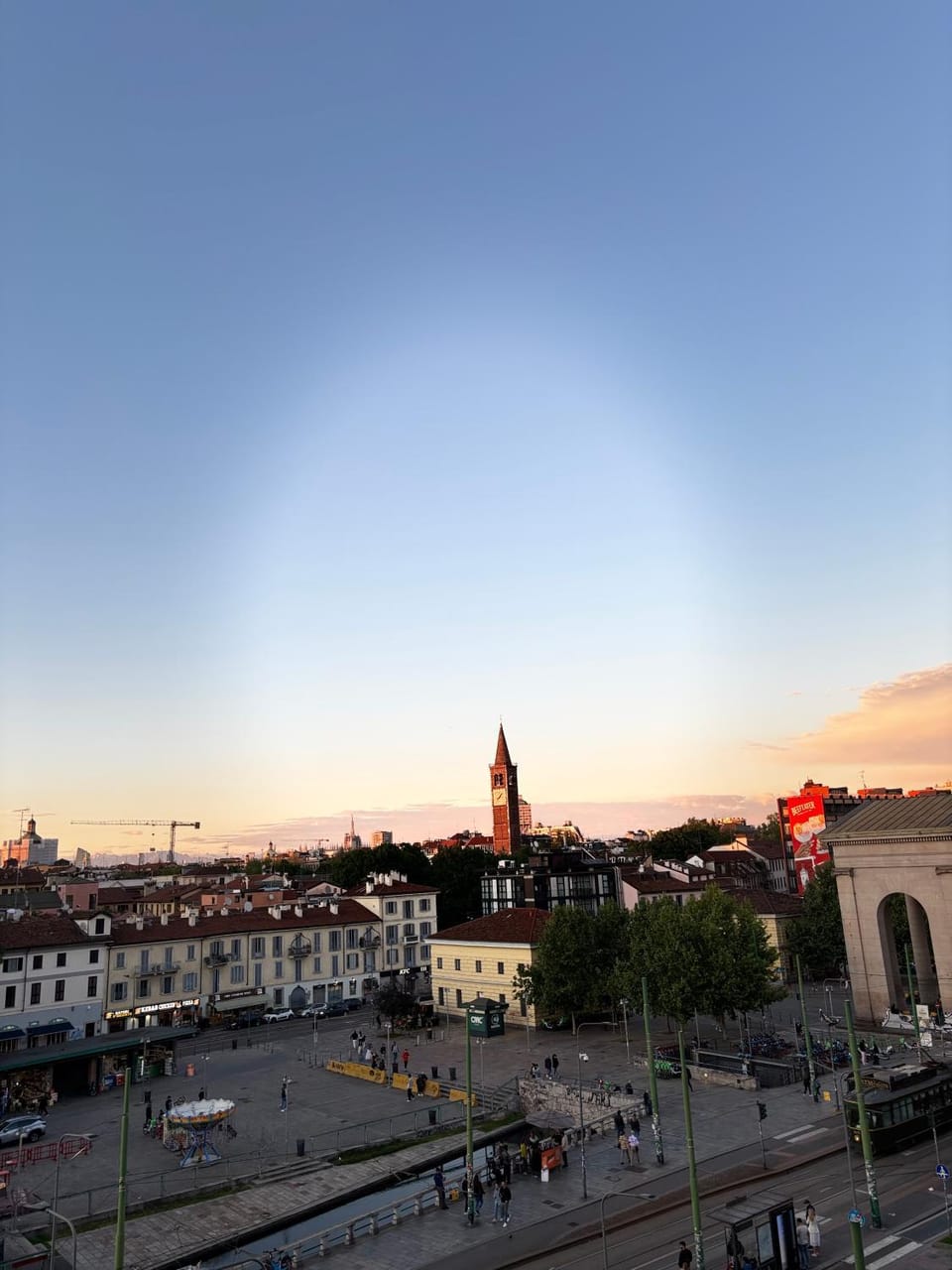 Landmark view