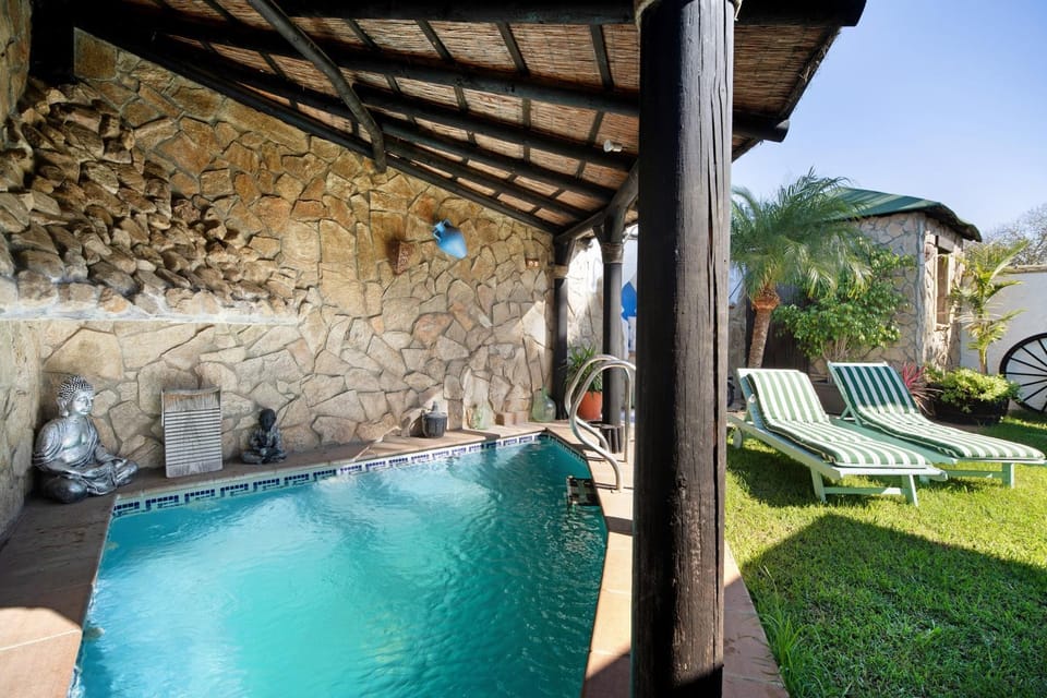 Property building, Living room, Swimming pool