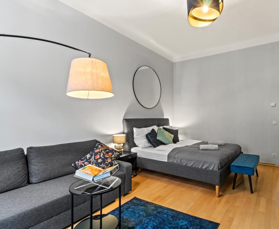 Living room, Bedroom