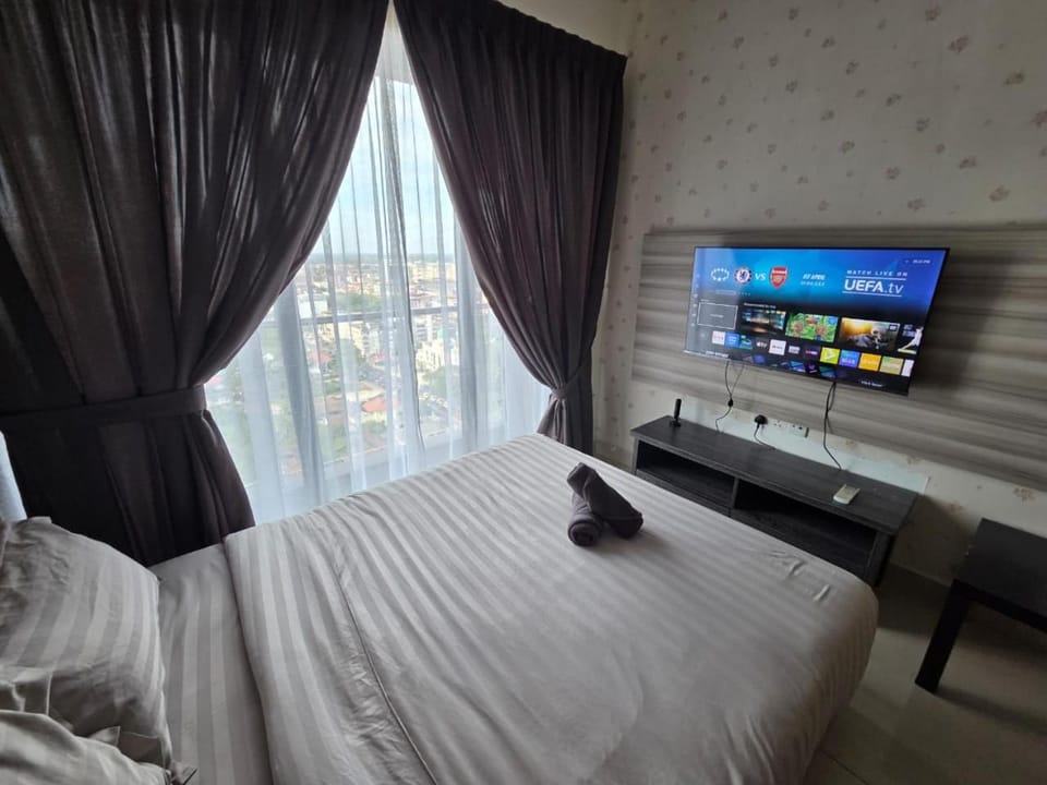 Bed, TV and multimedia