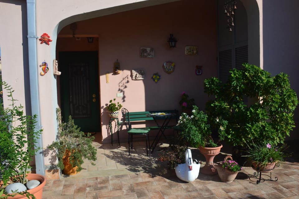 Property building, Patio