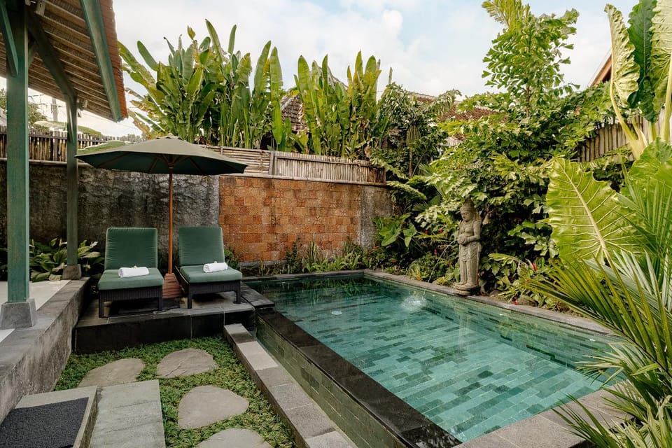 Natural landscape, Garden view, Pool view, Swimming pool, sunbed