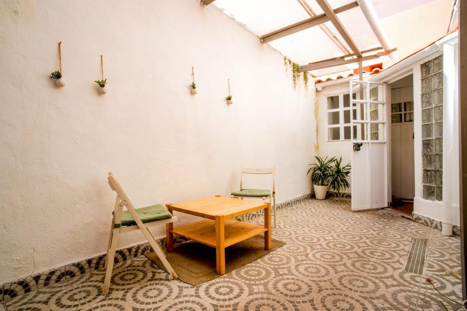 Property building, Patio