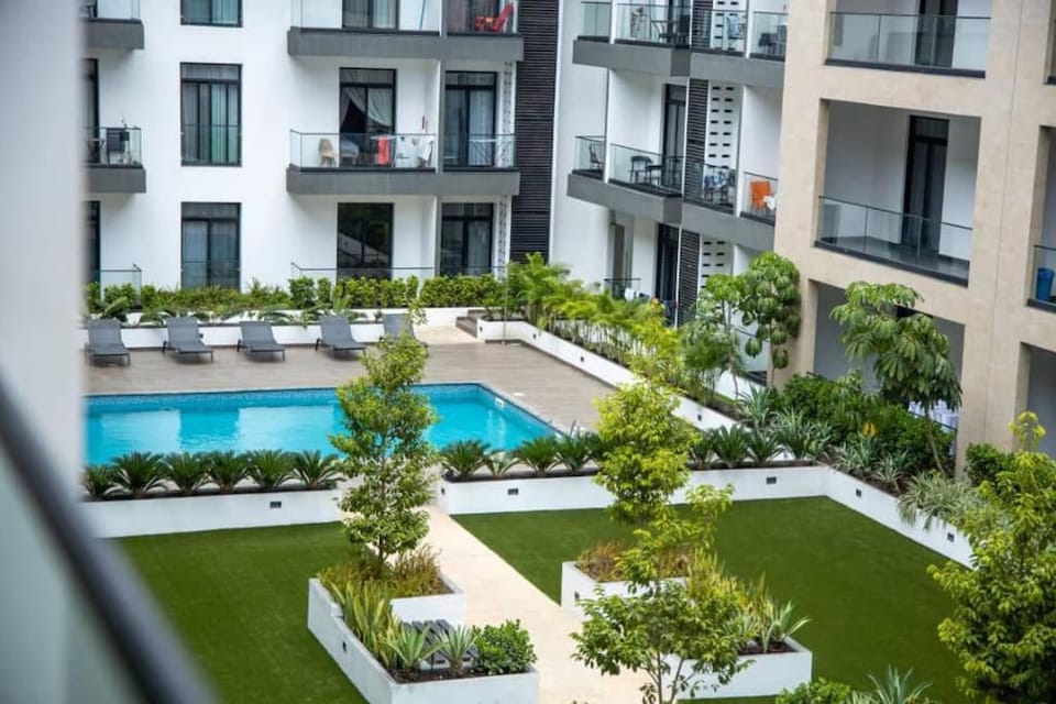Classic Suite at Embassy Gardens W/pool view Apartment in Accra