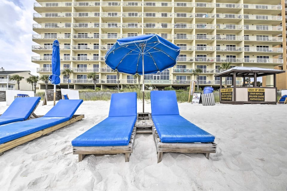Balcony & Beach Access: Oceanfront PCB Condo House in Panama City Beach