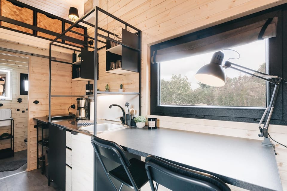 Idyllisches Tiny House mit Sauna Apartment in Saxony