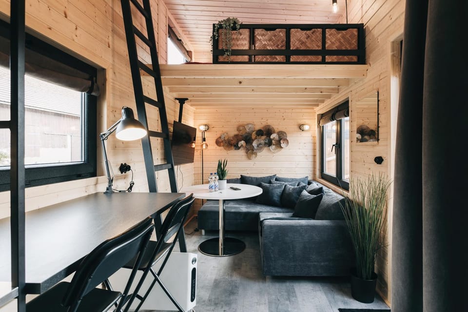 Idyllisches Tiny House mit Sauna Apartment in Saxony
