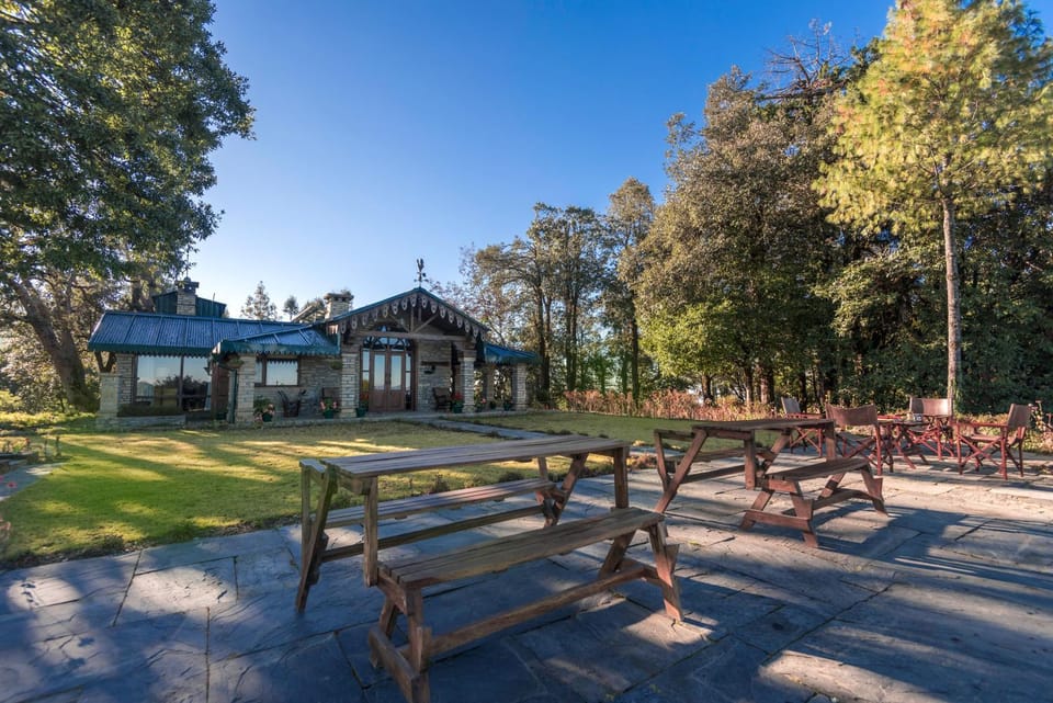 Nine Furlongs, Binsar Wildlife Sanctuary Villa in Uttarakhand