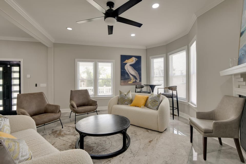 5 Mi to Inner Harbor: Expansive Family Getaway House in Baltimore