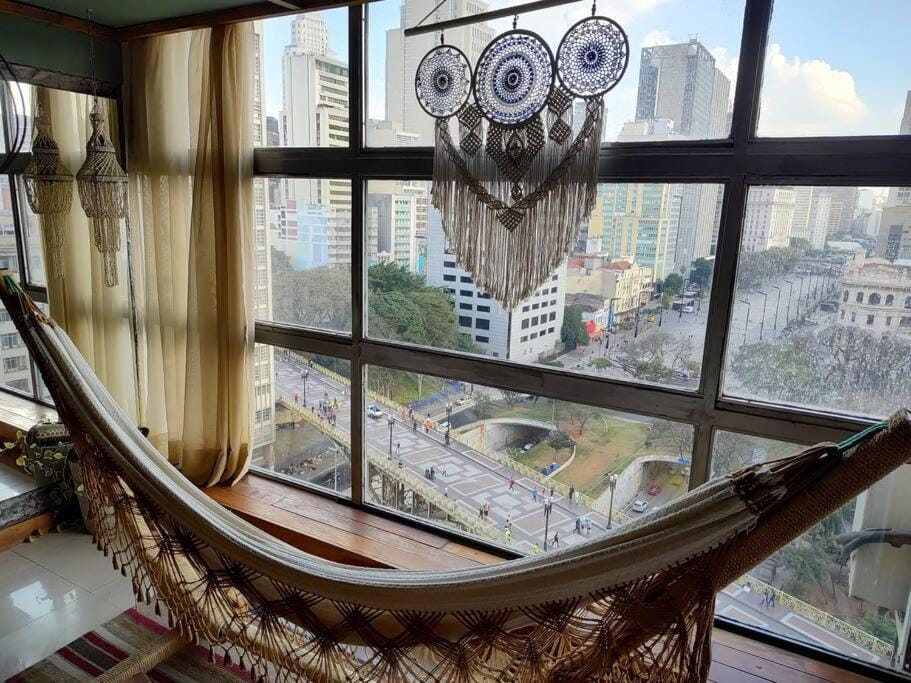 Loft TEMÁTICO Java Com VISTA ESPETACULAR Apartment in Sao Paulo City