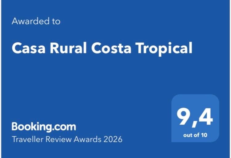 Casa Rural Costa Tropical en Lentegí House in Costa Tropical