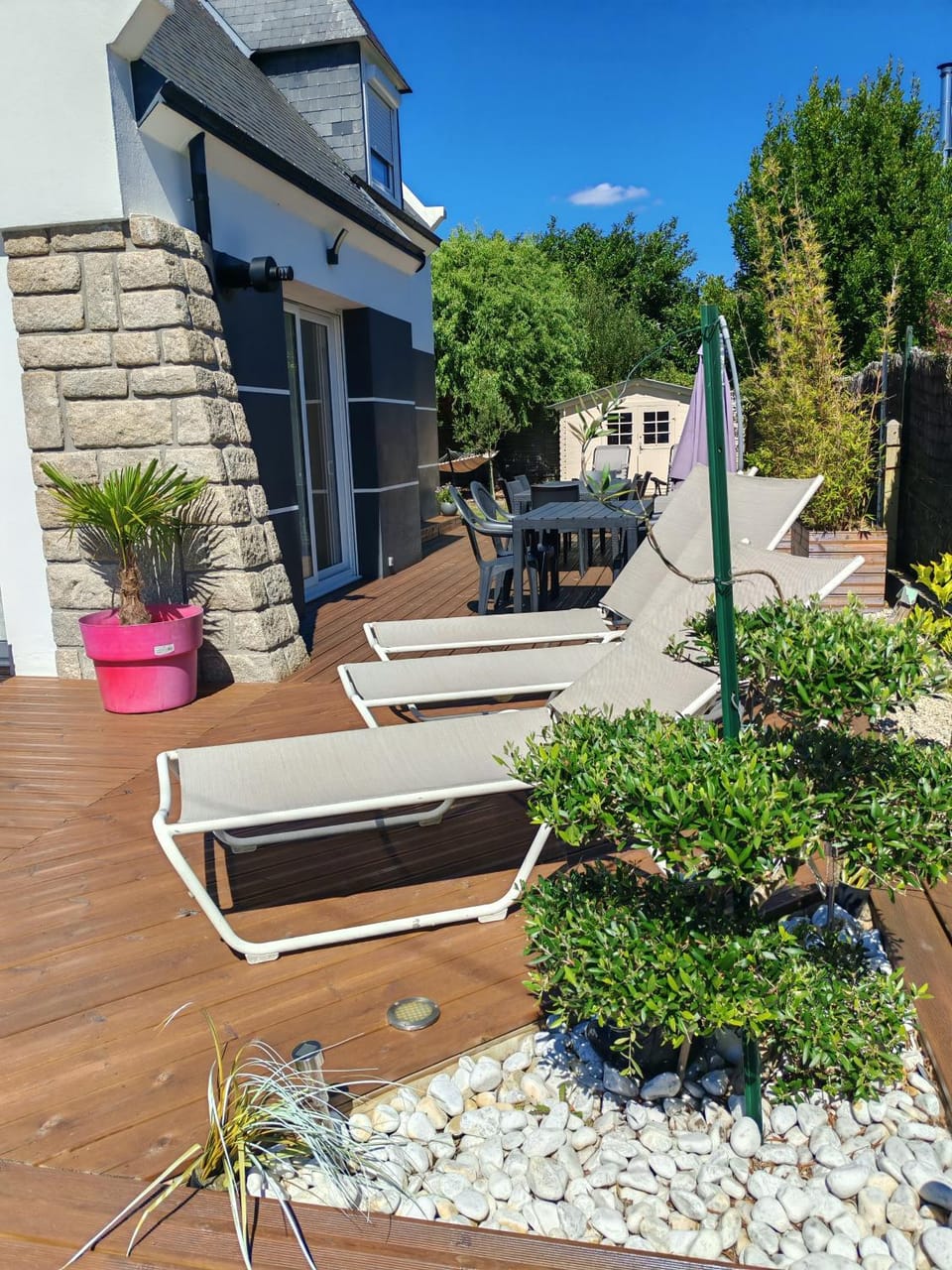 Patio, Spring