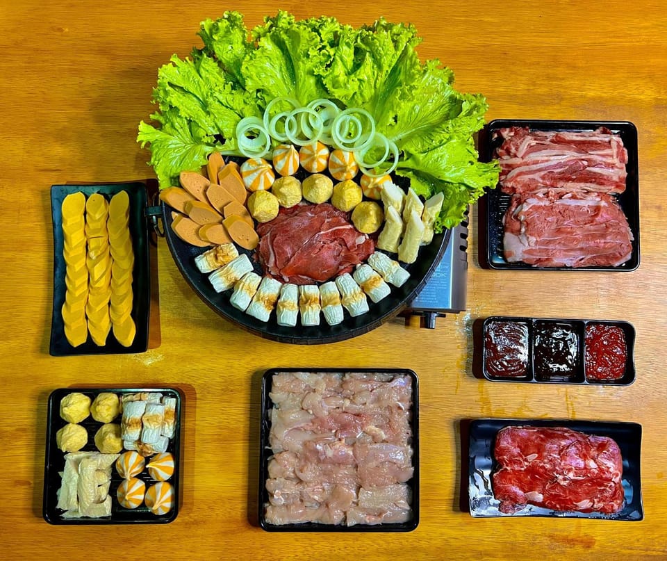 BBQ facilities, Food